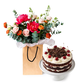 Blossoms and Cake Gift Set