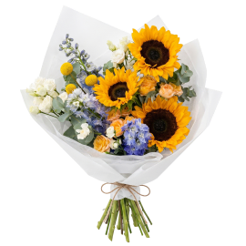 Sunlit Meadow Blooms Bouquet