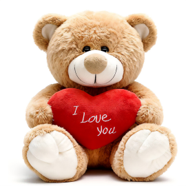I Love You Plush Teddy