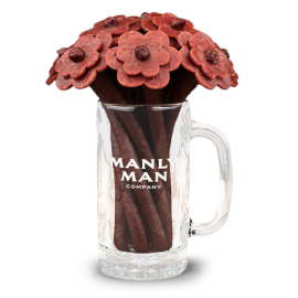 Jerky Bouquet Beer Mug Gift