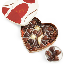Velvet Chocolate Hearts Gift Box