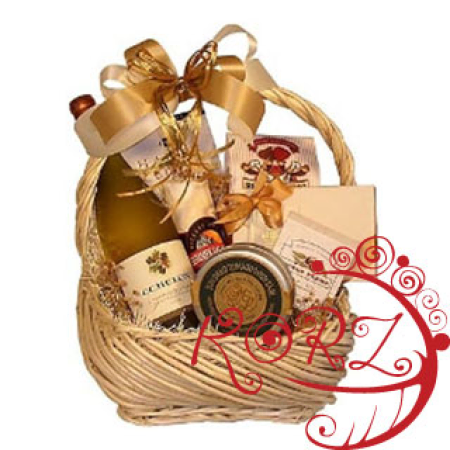 White Wine Basket