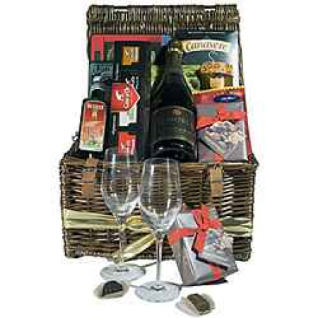 Gourmet Champagne Picnic Basket