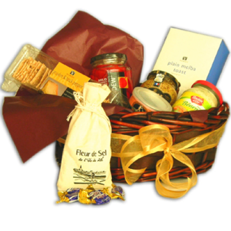 Savory Snacks Gift Basket
