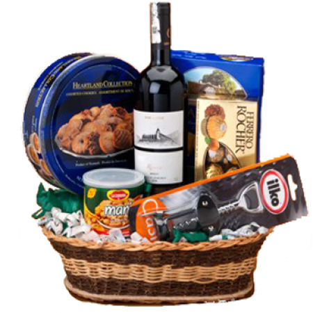 Manly Treats Gift Basket