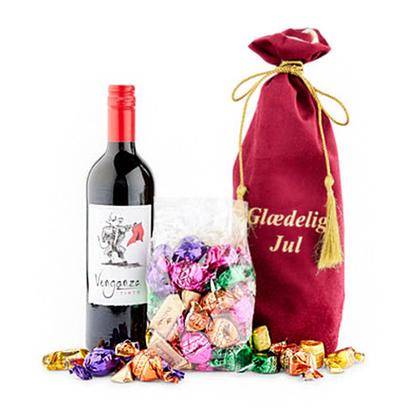 Merry Moments Chocolate and Wine Set