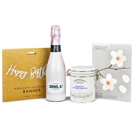 Brut Pink Happy Birthdays