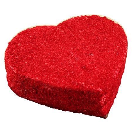 Red Heart Cake
