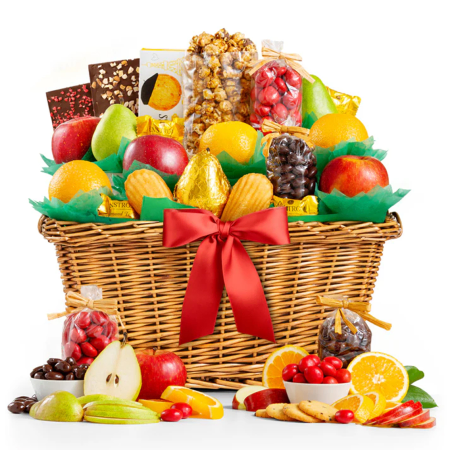 Platinum Fruit and Nut Basket