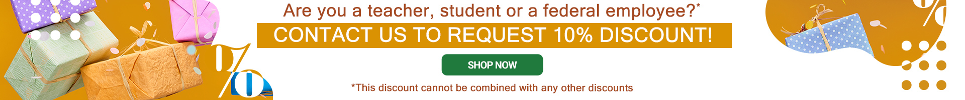 Discounted gift baskets